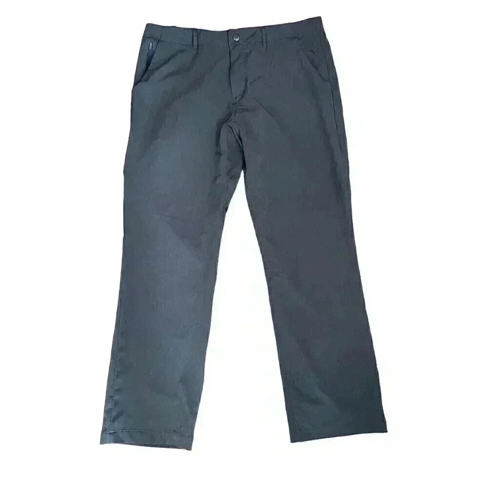 Betabrand Golf Pants Mens Size 34x30 Golf Stretch Business Chino Gray Travel